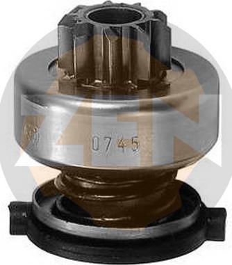 Messmer ZN0745 - Ведущая шестерня, бендикс, стартер autospares.lv