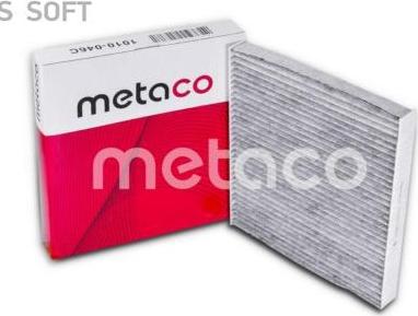 METACO 1010-046C - Фильтр воздуха в салоне autospares.lv