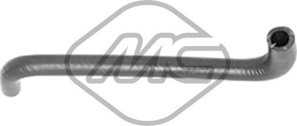 Metalcaucho 98662 - Шланг, вентиляция картера autospares.lv