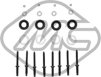 Metalcaucho 48656 - Комплект прокладок, форсунка autospares.lv