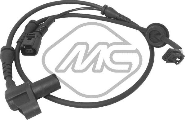 Metalcaucho 50123 - Датчик ABS, частота вращения колеса autospares.lv