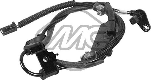 Metalcaucho 50257 - Датчик ABS, частота вращения колеса autospares.lv