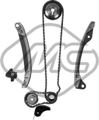 Metalcaucho 58379 - Комплект цепи привода распредвала autospares.lv