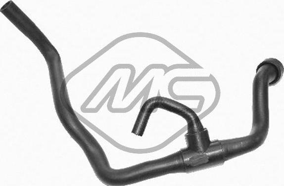 Metalcaucho 09111 - Шланг, теплообменник - отопление autospares.lv