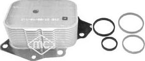 Metalcaucho 05739 - Масляный радиатор, двигательное масло autospares.lv