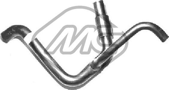 Metalcaucho 07841 - Шланг радиатора autospares.lv