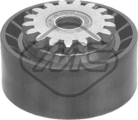 Metalcaucho 14467 - Ролик, поликлиновый ремень autospares.lv
