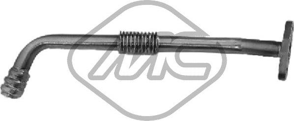 Metalcaucho 77829 - Трубка, маслопровод компрессора autospares.lv