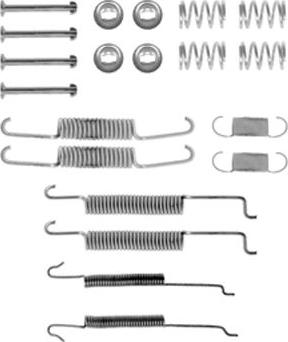 Metelli 9041 - Комплектующие, барабанный тормозной механизм autospares.lv