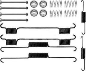 Metelli 9125 - Комплектующие, барабанный тормозной механизм autospares.lv