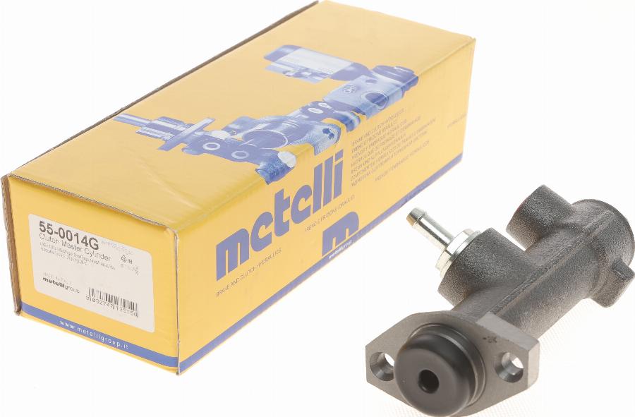 Metelli 55-0014G - Главный цилиндр, система сцепления autospares.lv