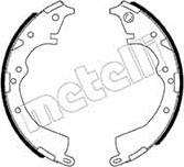 Metelli 53-0680 - Комплект тормозных колодок, барабанные autospares.lv