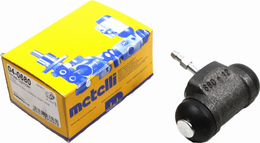 Metelli 04-0680 - Колесный тормозной цилиндр autospares.lv