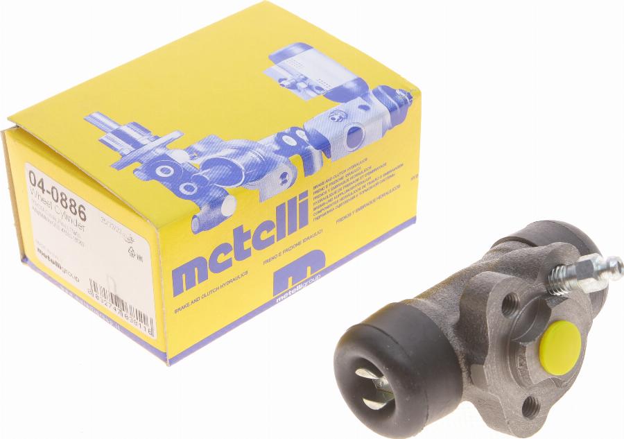 Metelli 04-0886 - Колесный тормозной цилиндр autospares.lv