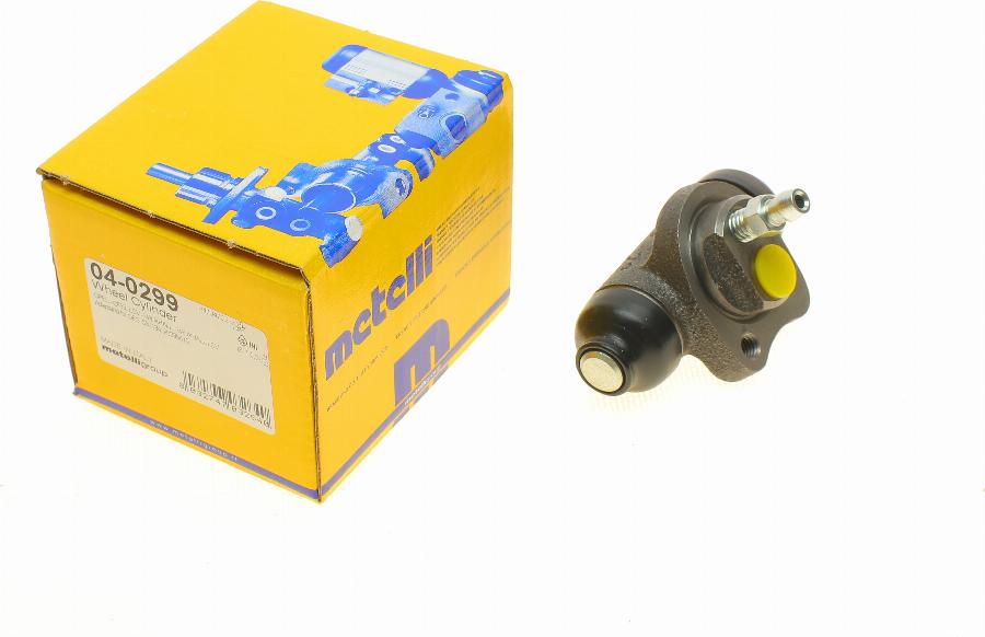 Metelli 04-0299 - Колесный тормозной цилиндр autospares.lv