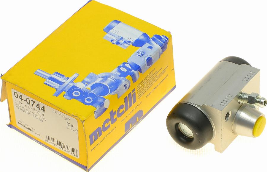 Metelli 04-0744 - Колесный тормозной цилиндр autospares.lv