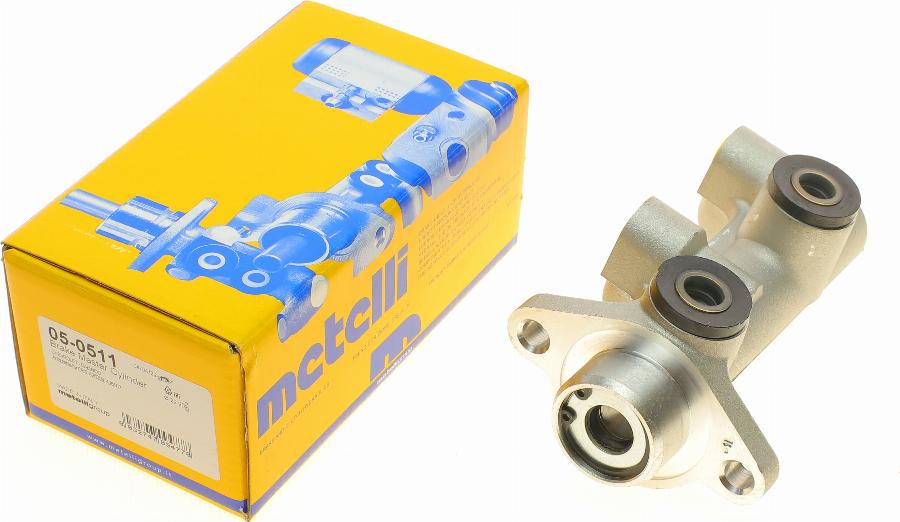 Metelli 05-0511 - Главный тормозной цилиндр autospares.lv