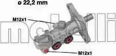 Metelli 05-0614 - Главный тормозной цилиндр autospares.lv