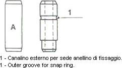 Metelli 01-0251 - Направляющая втулка клапана autospares.lv