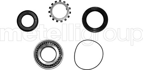 Metelli 19-2996 - Подшипник ступицы колеса, комплект autospares.lv