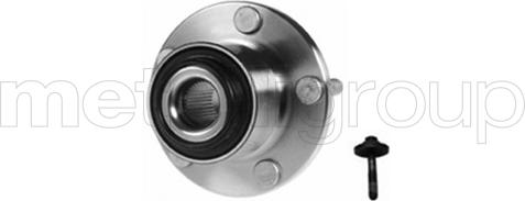 Metelli 19-2850 - Подшипник ступицы колеса, комплект autospares.lv