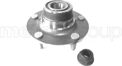 Metelli 19-2715 - Подшипник ступицы колеса, комплект autospares.lv