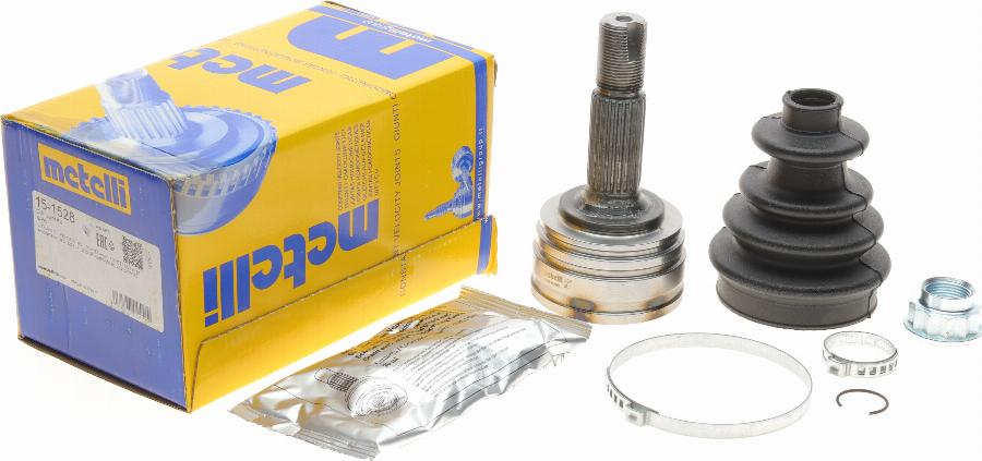 Metelli 15-1528 - Шарнирный комплект, ШРУС, приводной вал autospares.lv