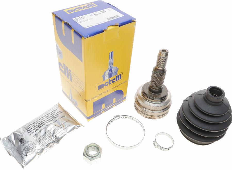 Metelli 15-1655 - Шарнирный комплект, ШРУС, приводной вал autospares.lv