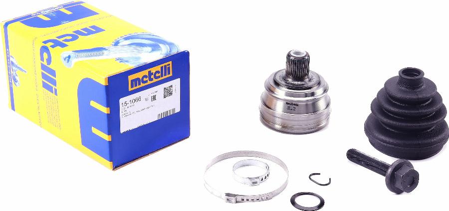 Metelli 15-1066 - Шарнирный комплект, ШРУС, приводной вал autospares.lv