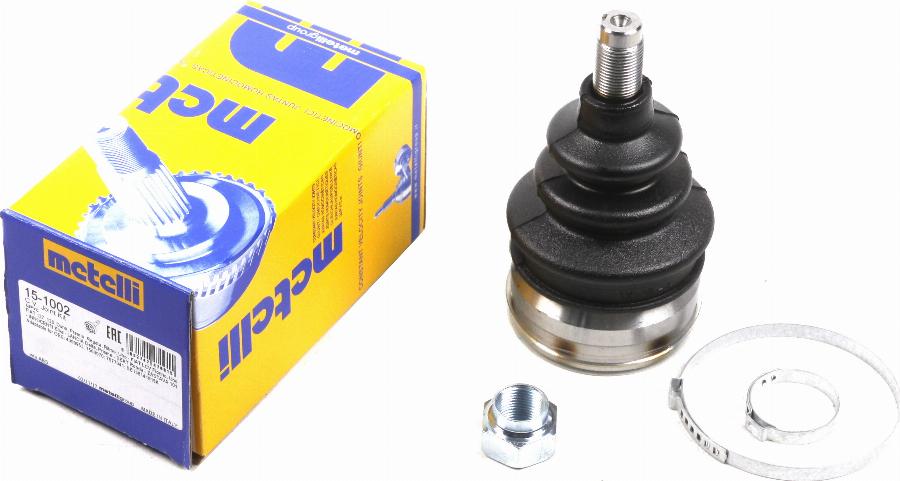 Metelli 15-1002 - Шарнирный комплект, ШРУС, приводной вал autospares.lv