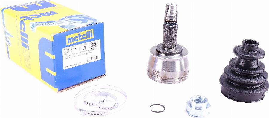 Metelli 15-1396 - Шарнирный комплект, ШРУС, приводной вал autospares.lv