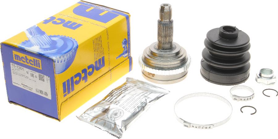 Metelli 15-1301 - Шарнирный комплект, ШРУС, приводной вал autospares.lv