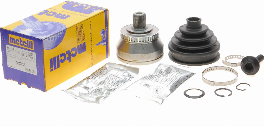 Metelli 15-1381 - Шарнирный комплект, ШРУС, приводной вал autospares.lv