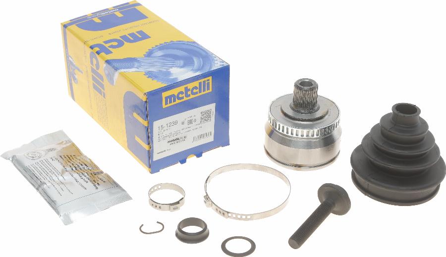 Metelli 15-1239 - Шарнирный комплект, ШРУС, приводной вал autospares.lv