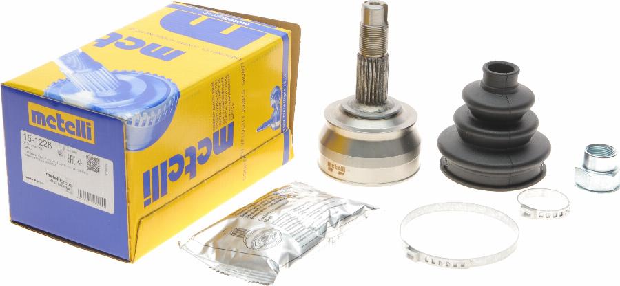 Metelli 15-1226 - Шарнирный комплект, ШРУС, приводной вал autospares.lv