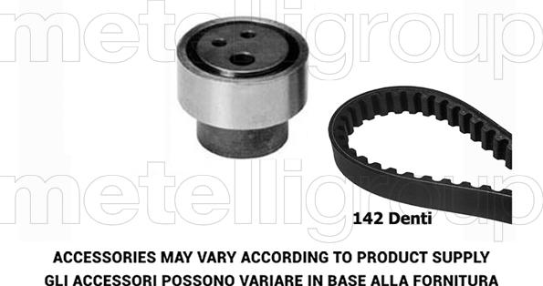 Metelli 29-0320 - Комплект зубчатого ремня ГРМ autospares.lv