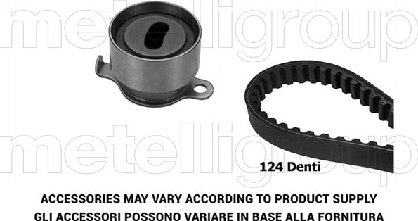 Metelli 29-0273 - Комплект зубчатого ремня ГРМ autospares.lv