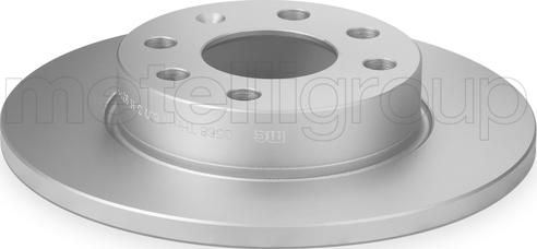 Metelli 23-0568C - Тормозной диск autospares.lv