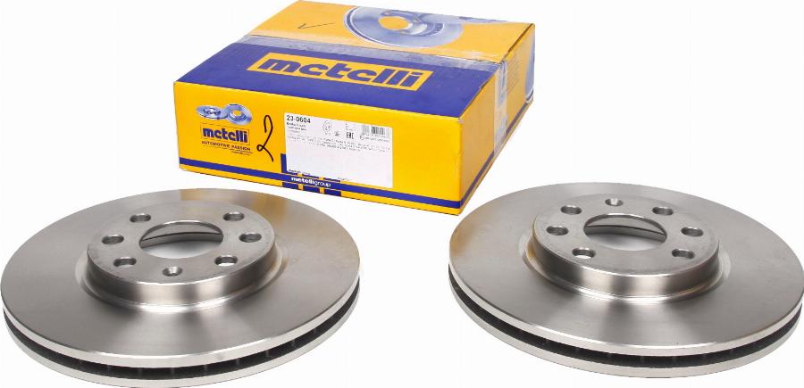 Metelli 23-0604 - Тормозной диск autospares.lv