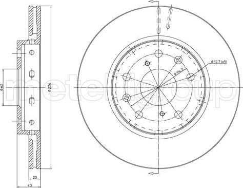 Alanko 10304066 - Тормозной диск autospares.lv