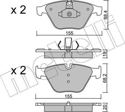 Metelli 22-0918-0 - Масляный фильтр autospares.lv