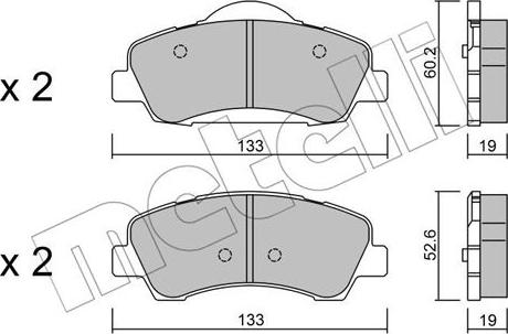 Metelli 22-0982-0 - Масляный фильтр autospares.lv