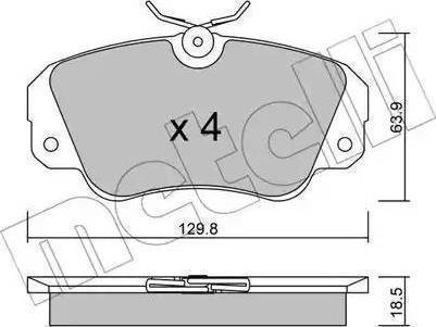 RIDER RD.3323.DB957 - Тормозные колодки, дисковые, комплект autospares.lv