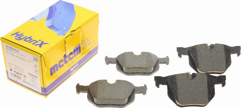 Metelli 22-0643-0 - Масляный фильтр autospares.lv