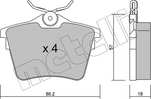 Metelli 22-0602-0 - Масляный фильтр autospares.lv