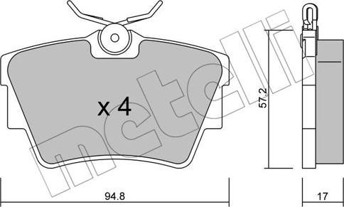 Metelli 22-0635-0 - Масляный фильтр autospares.lv