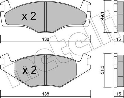 Metelli 22-0045-0 - Масляный фильтр autospares.lv