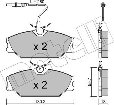 Metelli 22-0142-0 - Масляный фильтр autospares.lv