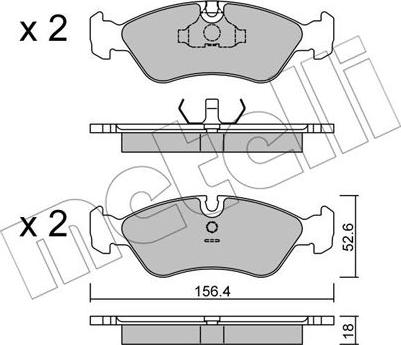 Metelli 22-0117-0 - Масляный фильтр autospares.lv