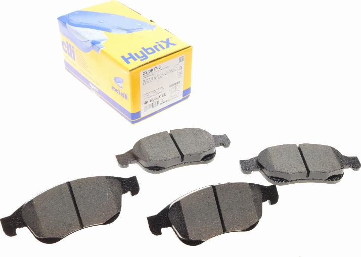 Metelli 22-0817-0 - Масляный фильтр autospares.lv